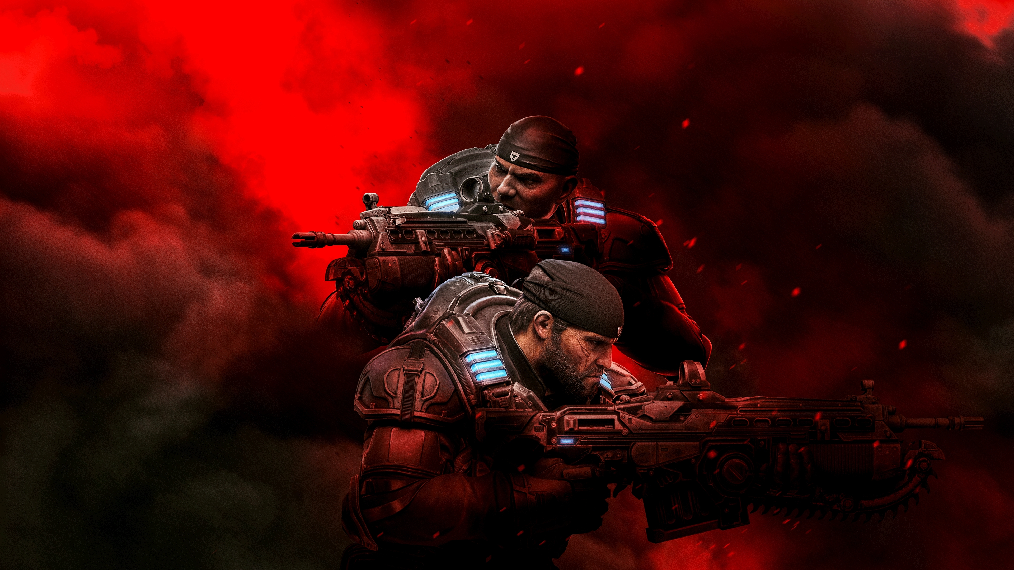 Gears 5 4K Wallpaper, Marcus Fenix, PC Games, Xbox Series